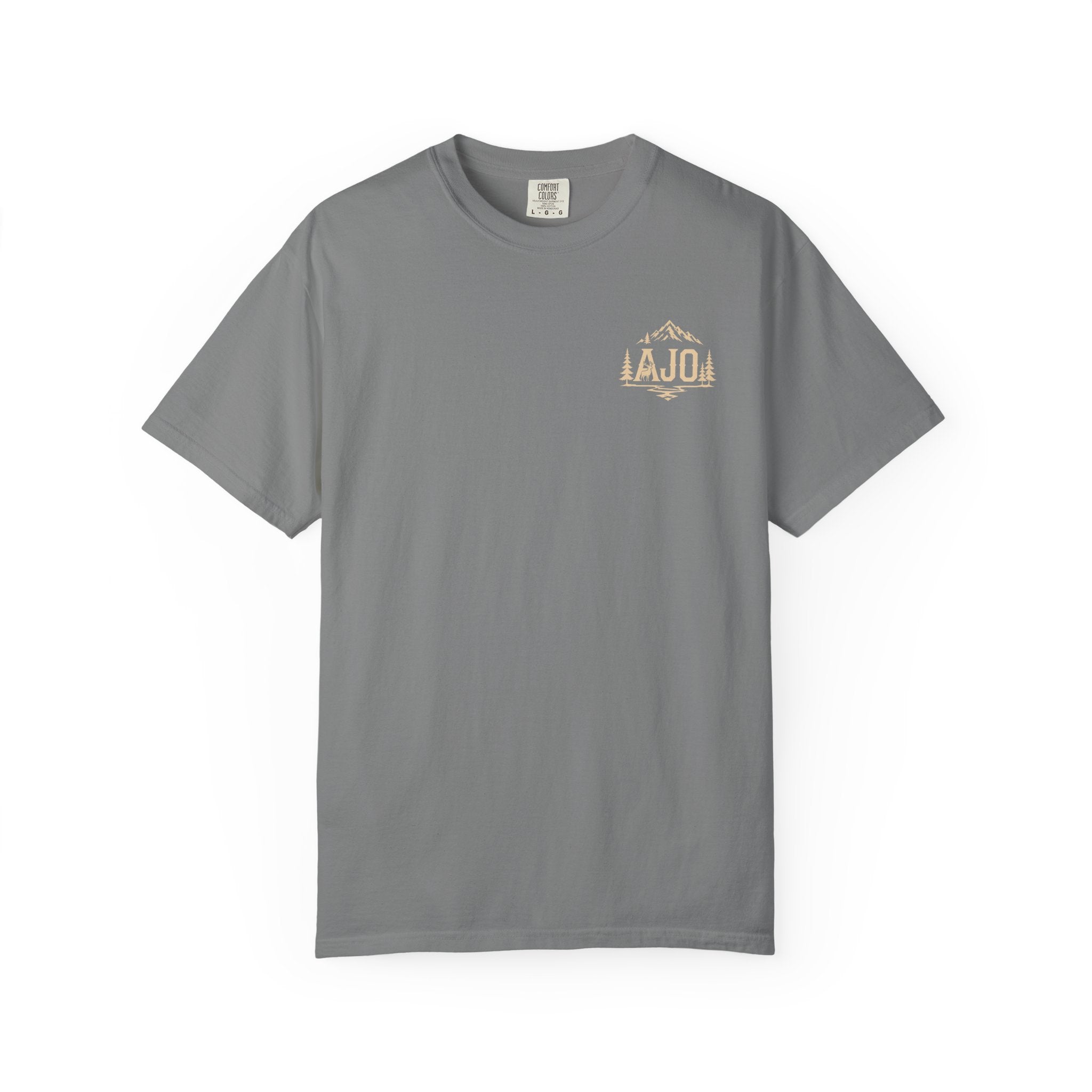 Trail Boot Print T-Shirt — "Answer the Wild" Outdoor Graphic Tee