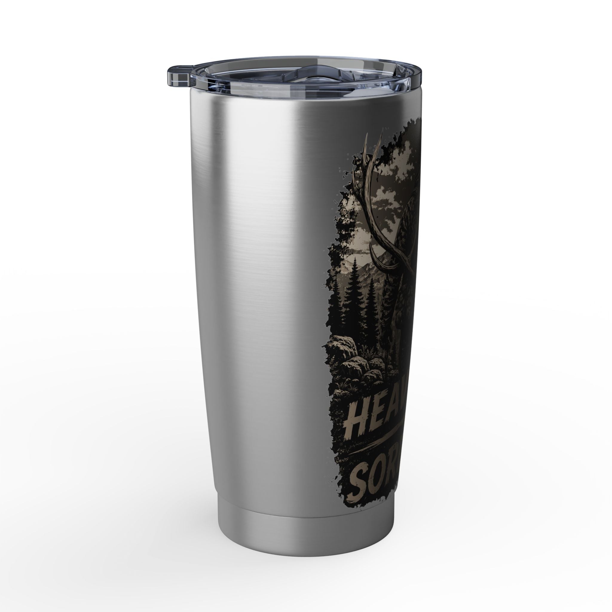 20oz Tumbler - Heavy Pack & Sore Back Hunting Travel Mug (Vagabond)