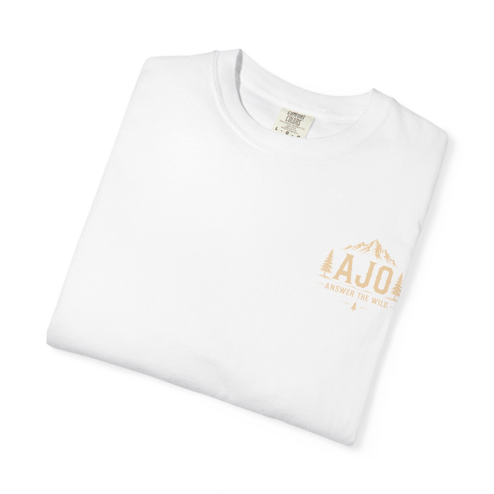 Ajo Pocket Tee — 'Time Can Wait, The Wild Won't' Adventure T‑Shirt