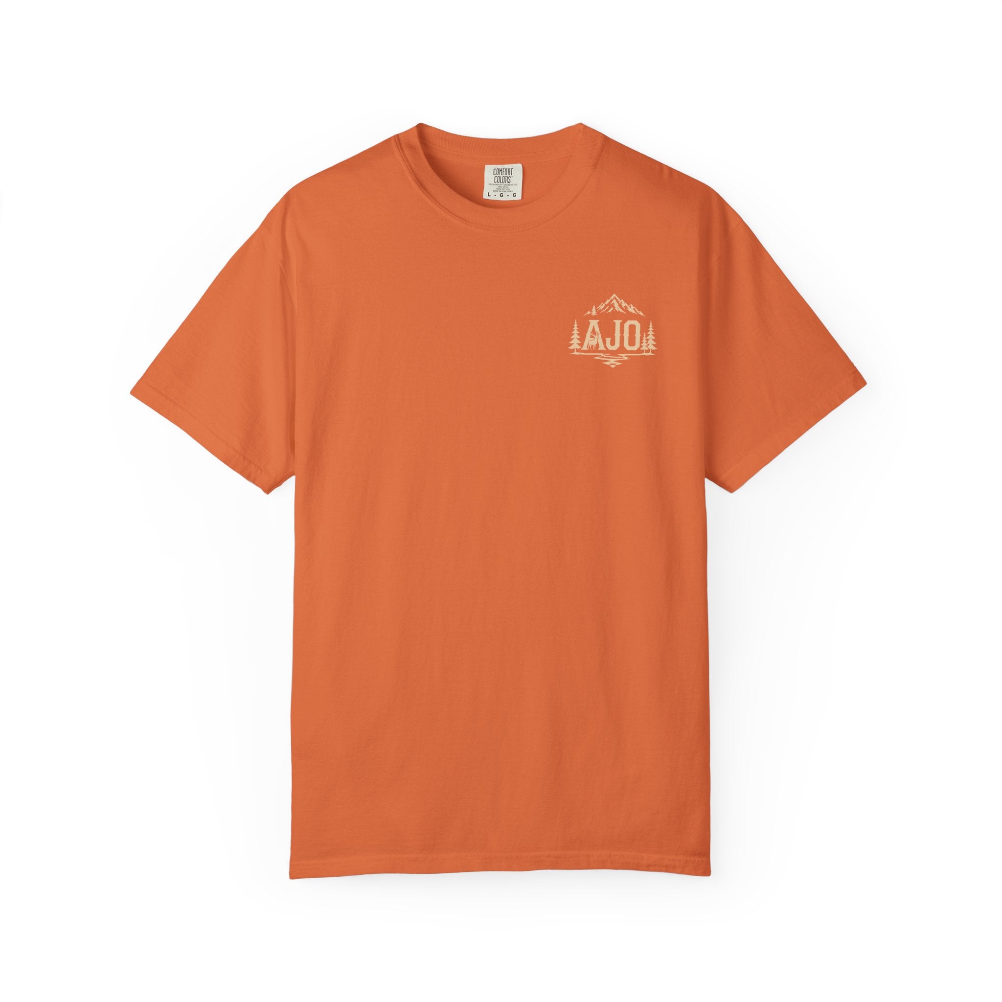 Trail Boot Print T-Shirt — "Answer the Wild" Outdoor Graphic Tee