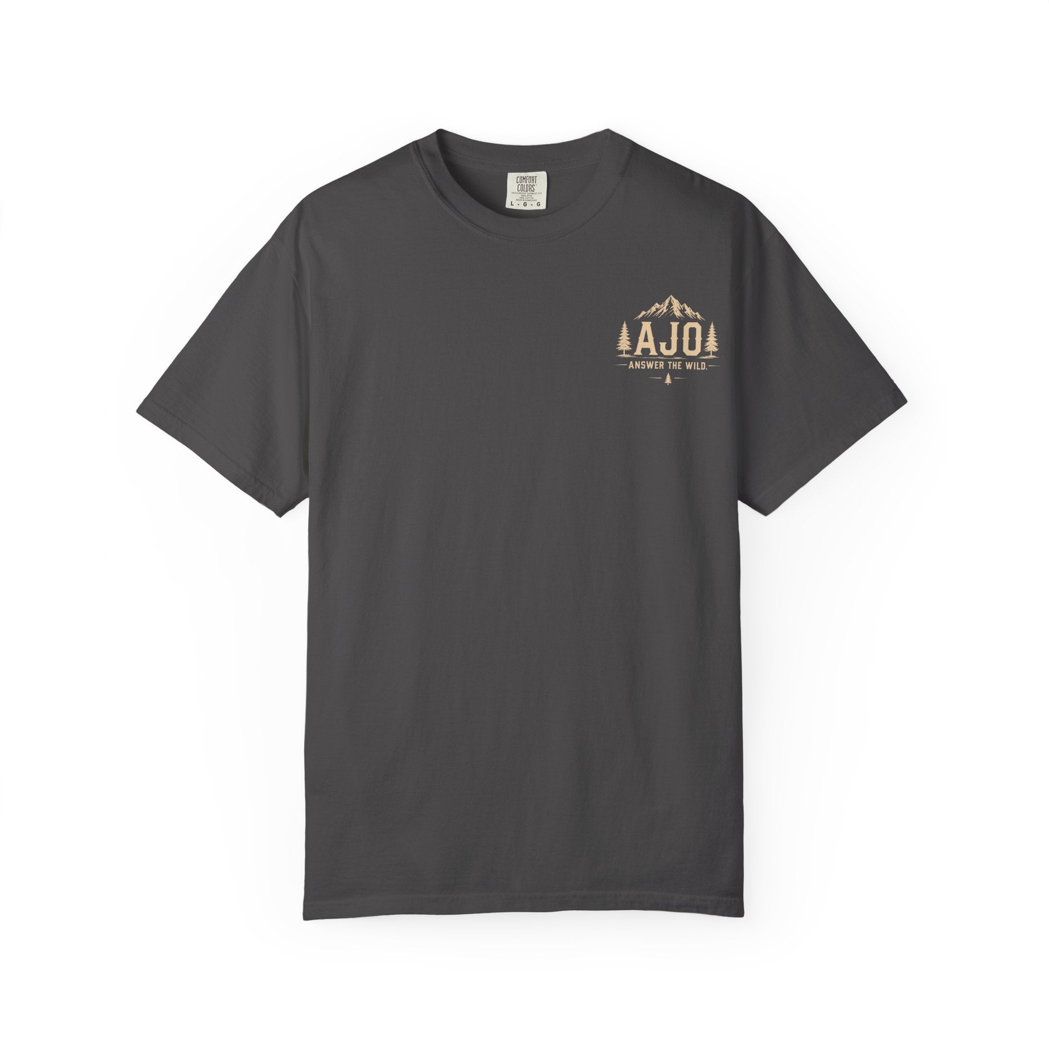 Ajo Pocket Tee — 'Time Can Wait, The Wild Won't' Adventure T‑Shirt