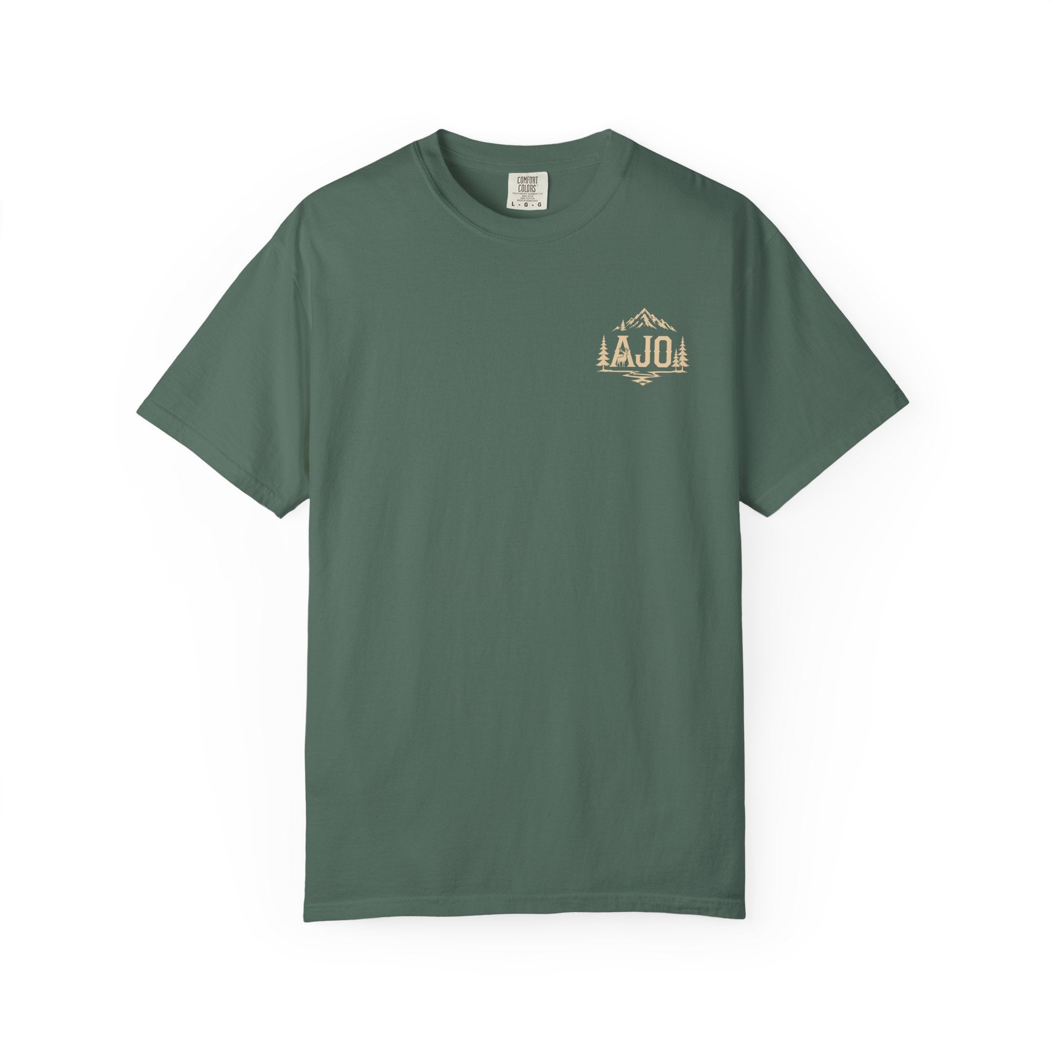 Trail Boot Print T-Shirt — "Answer the Wild" Outdoor Graphic Tee