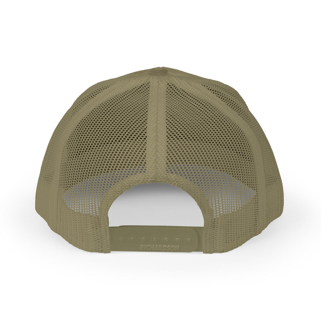 AJO Mountain Logo Snapback Trucker Cap