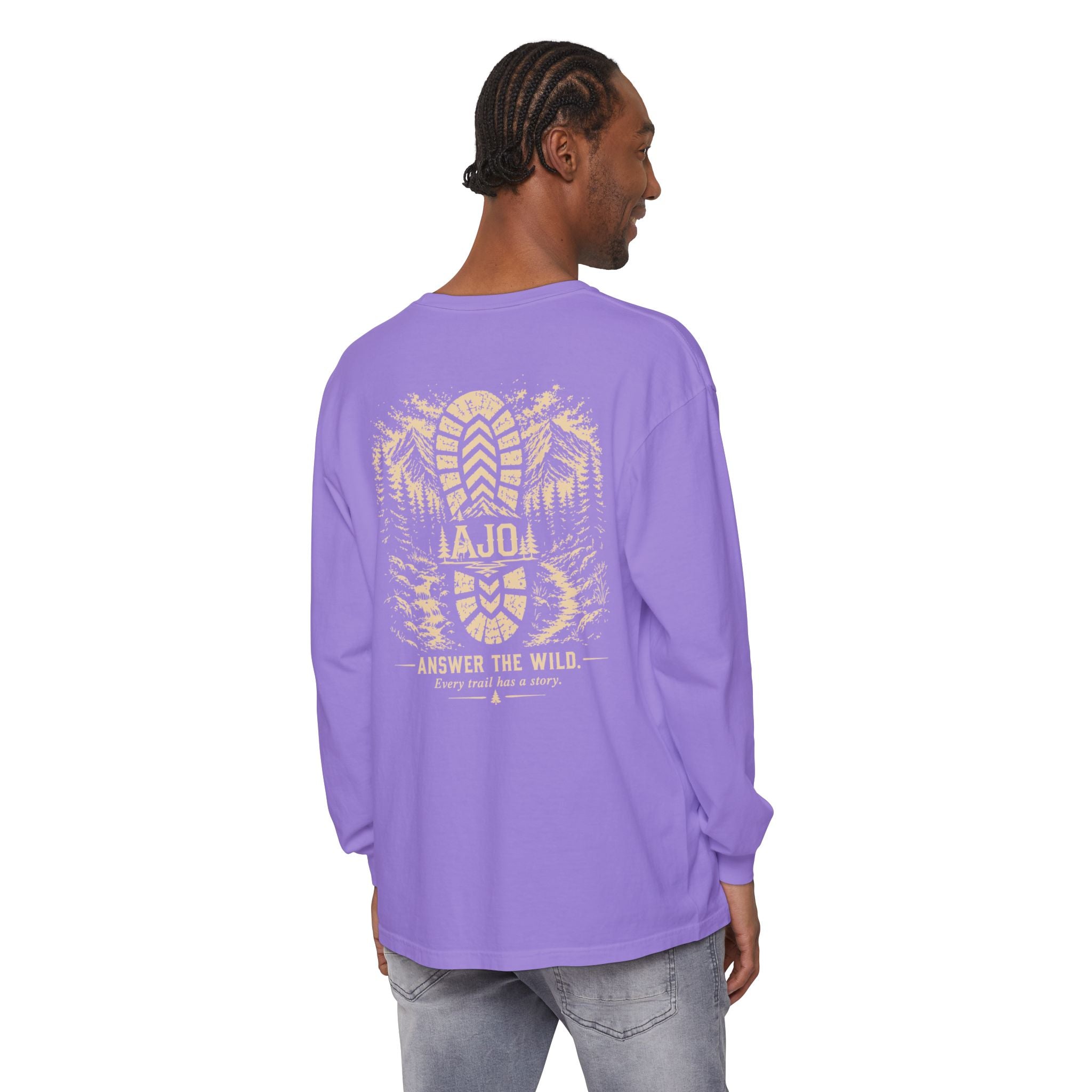 Answer the Wild Long Sleeve T-Shirt — AJÖ Outdoor Hiking Shirt