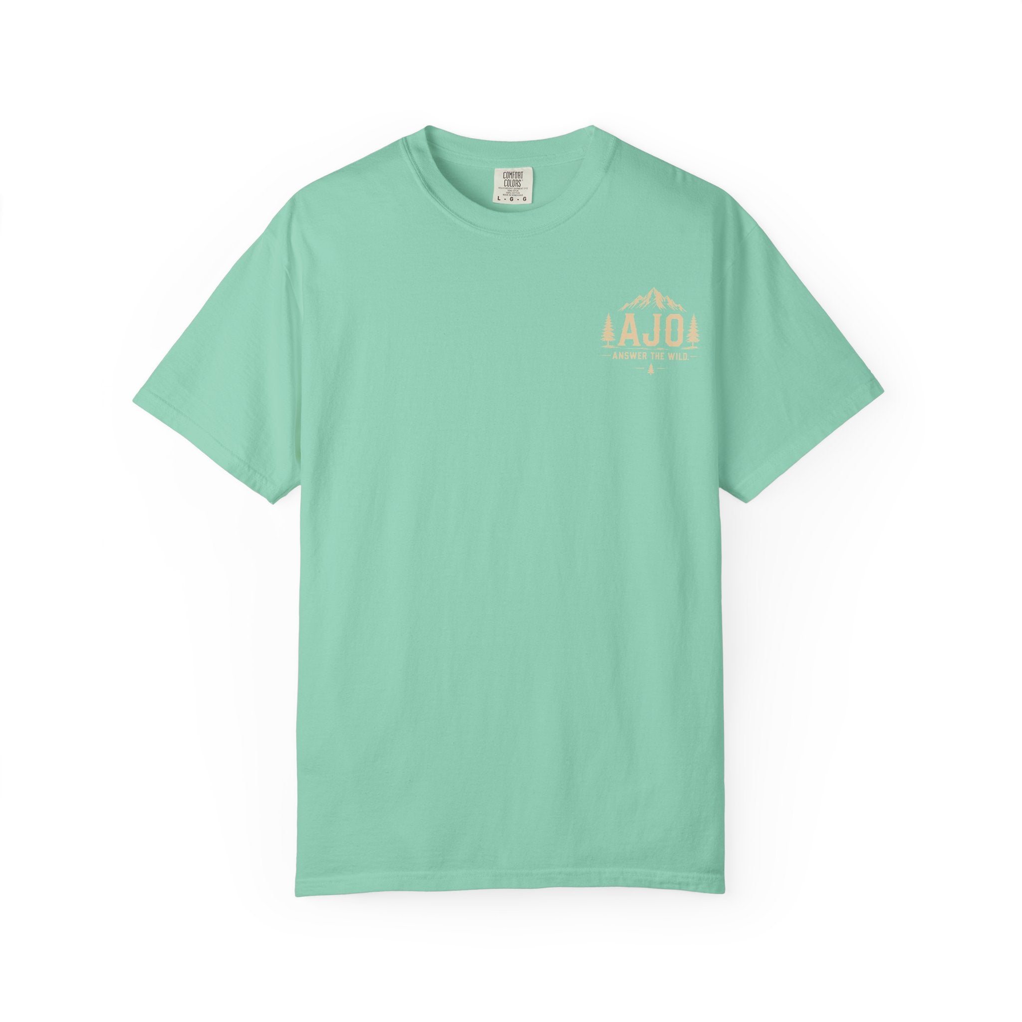 Ajo Pocket Tee — 'Time Can Wait, The Wild Won't' Adventure T‑Shirt