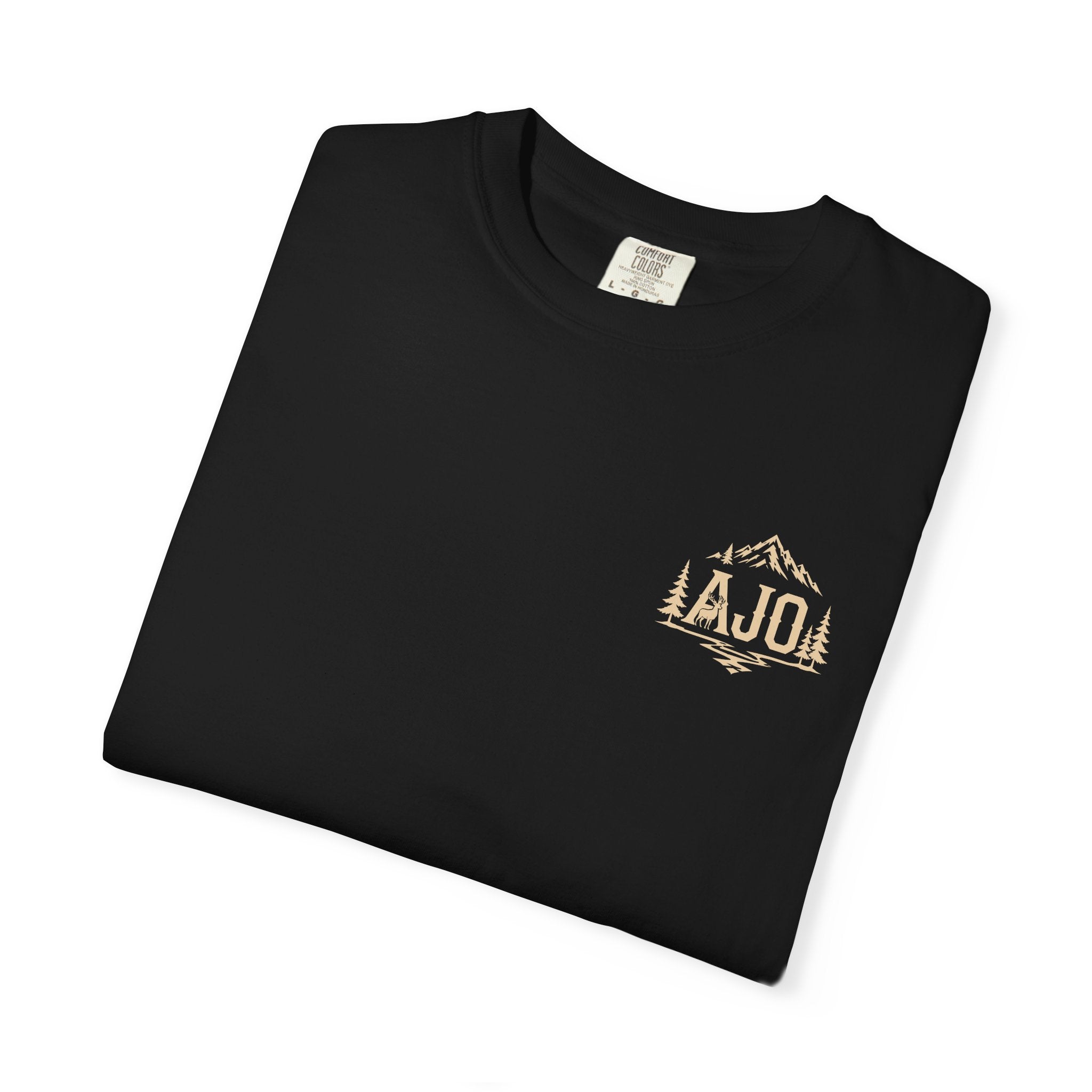 Trail Boot Print T-Shirt — "Answer the Wild" Outdoor Graphic Tee