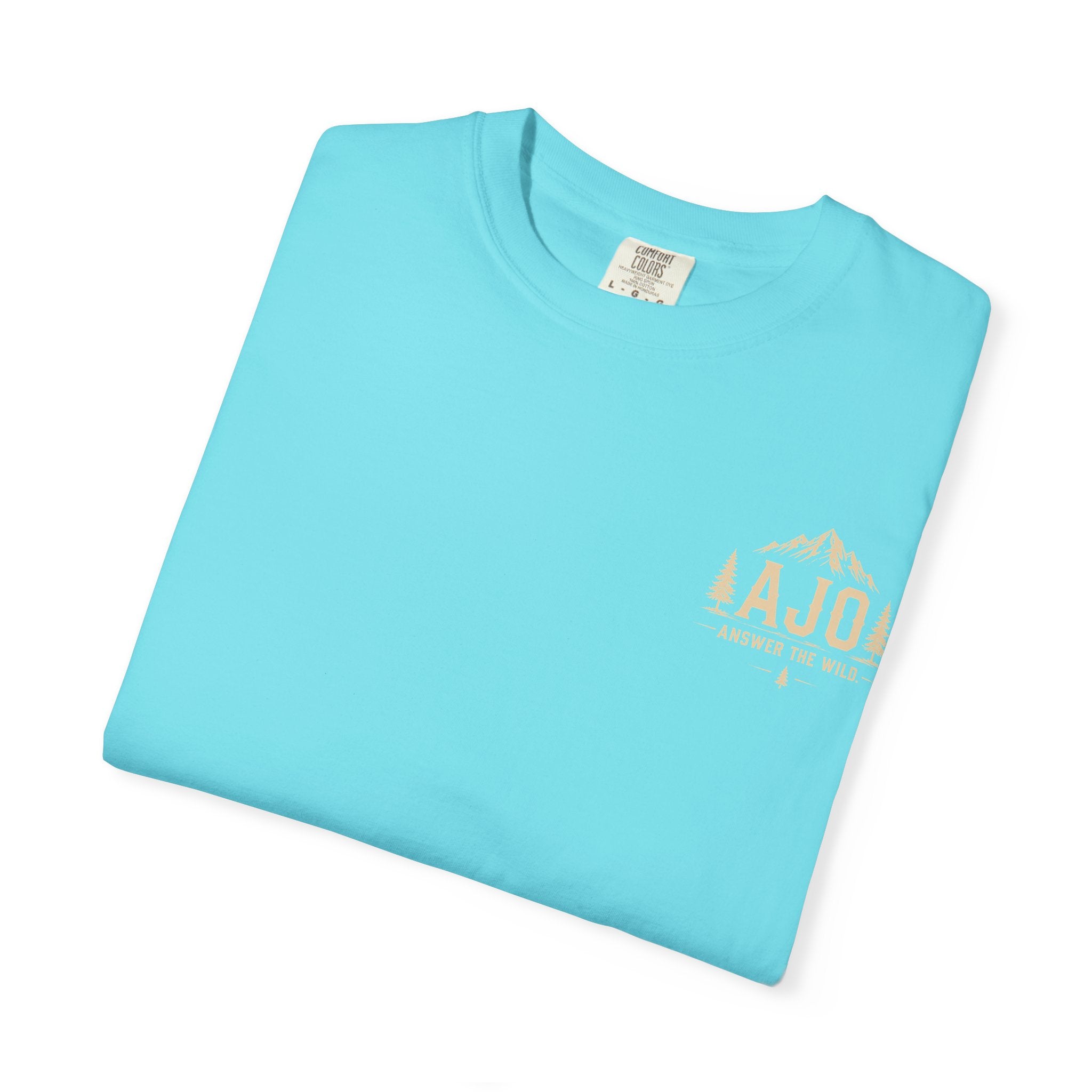 Ajo Pocket Tee — 'Time Can Wait, The Wild Won't' Adventure T‑Shirt