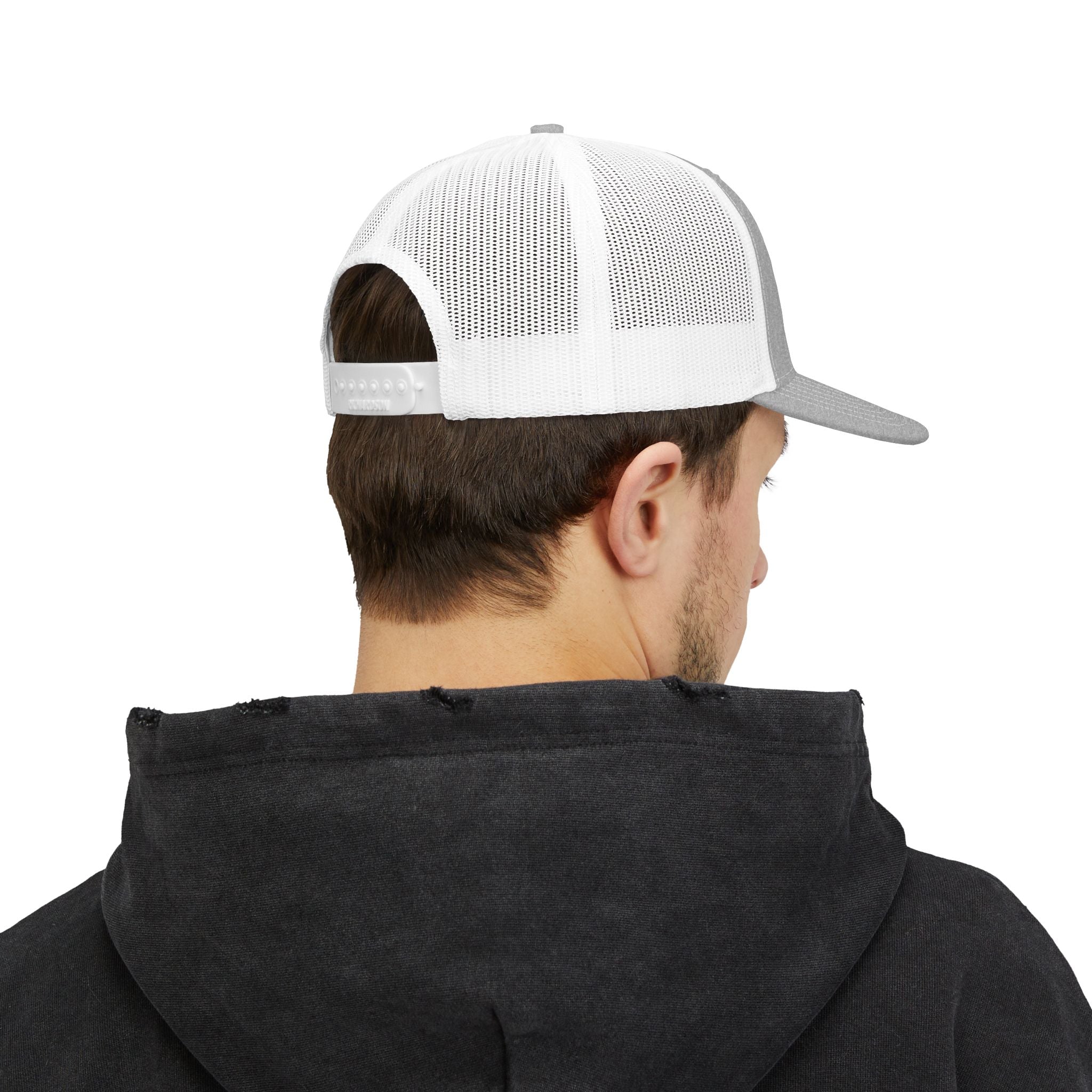 AJO Mountain Logo Snapback Trucker Cap