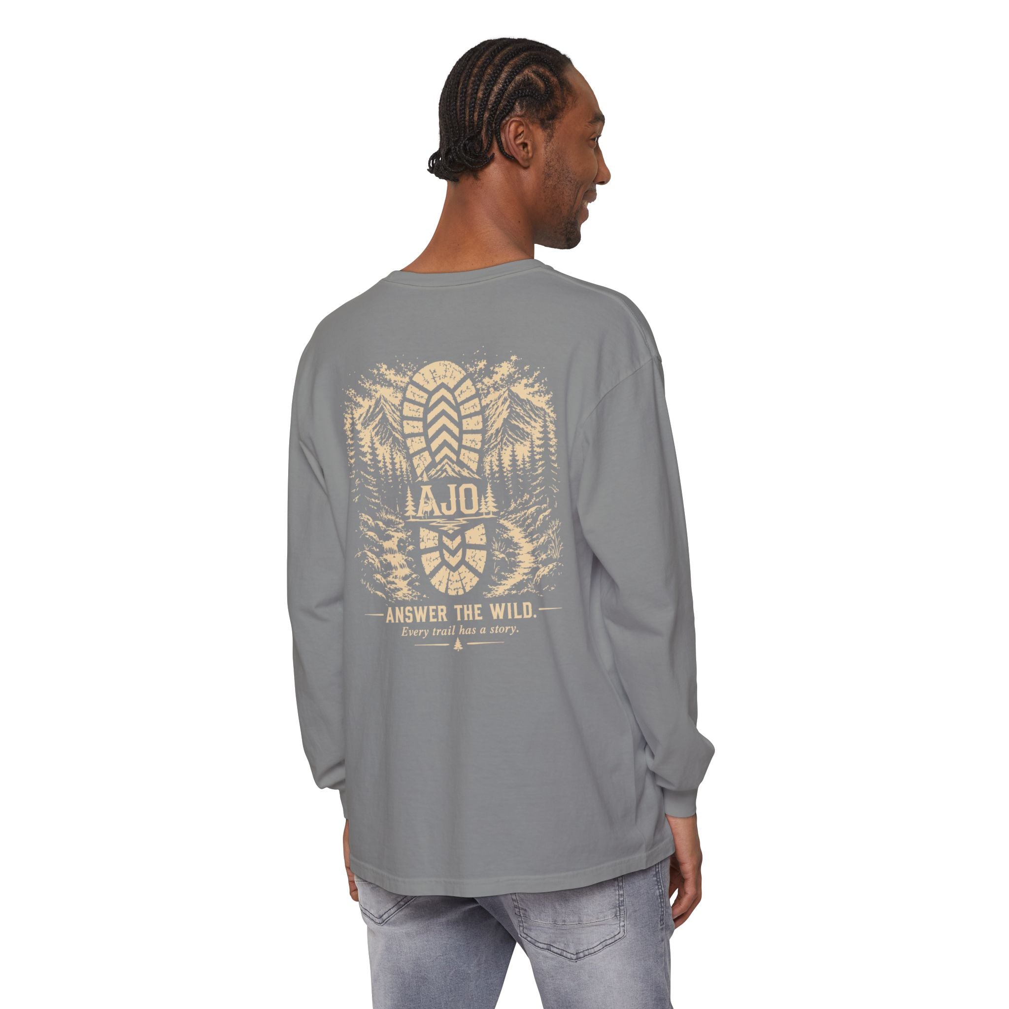 Answer the Wild Long Sleeve T-Shirt — AJÖ Outdoor Hiking Shirt