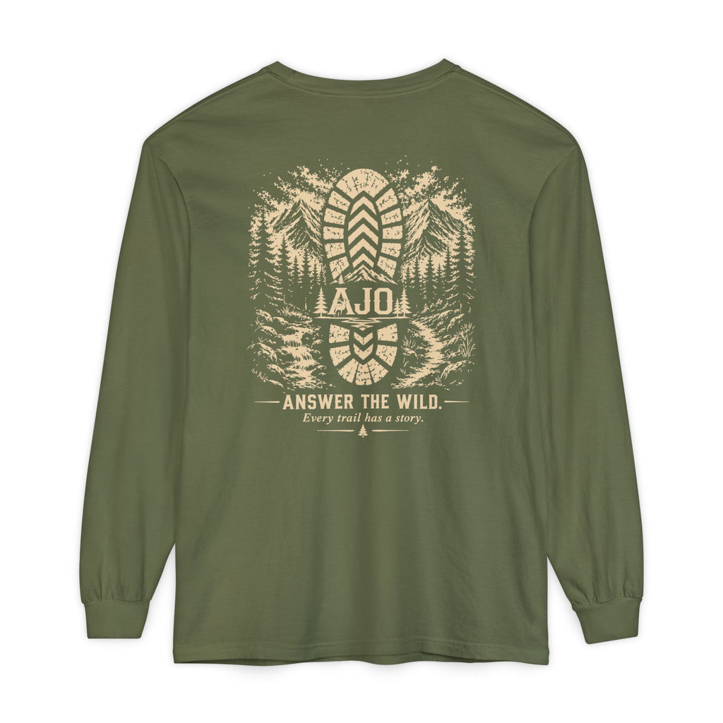 Answer the Wild Long Sleeve T-Shirt — AJÖ Outdoor Hiking Shirt