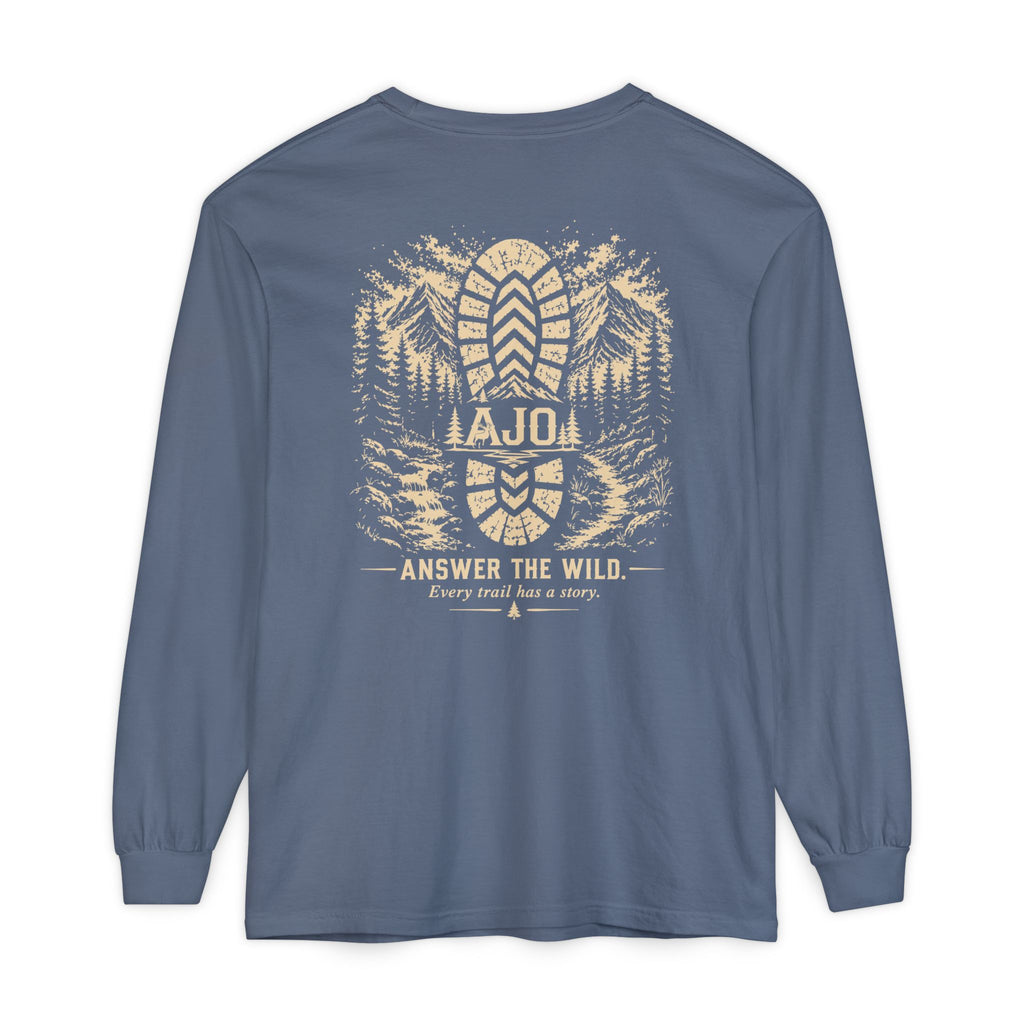 Answer the Wild Long Sleeve T-Shirt — AJÖ Outdoor Hiking Shirt