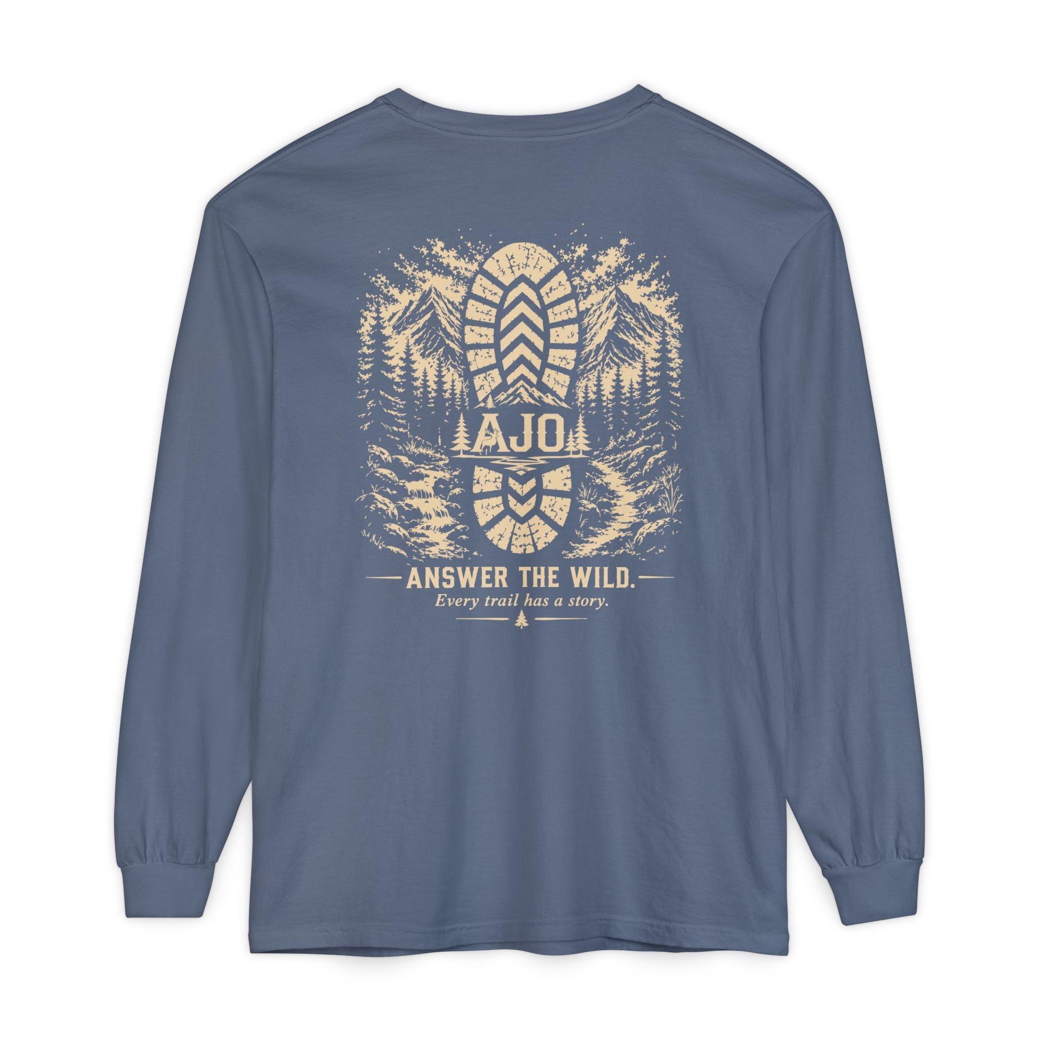 Answer the Wild Long Sleeve T-Shirt — AJÖ Outdoor Hiking Shirt