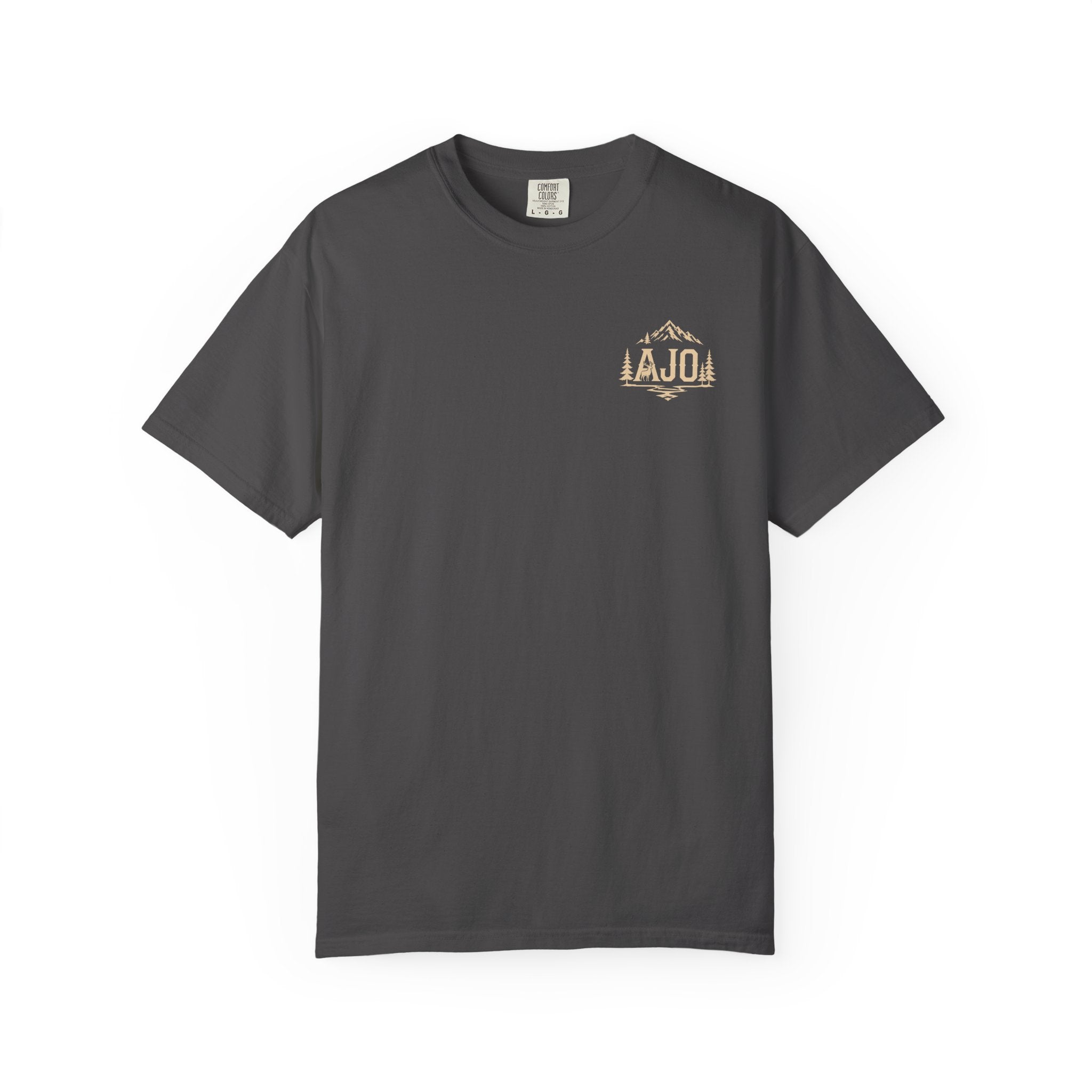 Trail Boot Print T-Shirt — "Answer the Wild" Outdoor Graphic Tee